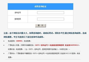 广西2011年普通高考成绩查询开始